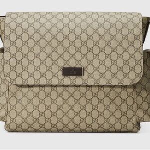 Gucci Beige Monogram Shoulder Bag